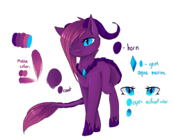 Size: 1280x1024 | Tagged: safe, artist:nutty-stardragon, oc, oc only, oc:rouge, original species, gem, reference sheet, simple background, solo, transparent background