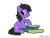 Size: 2828x2121 | Tagged: safe, artist:desmondferrcon, oc, oc only, oc:blossom star, pony, unicorn, book, high res, horn, simple background, solo, transparent background, unicorn oc