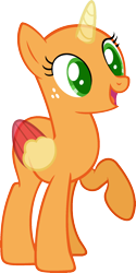 Size: 978x1956 | Tagged: safe, artist:pegasski, oc, oc only, alicorn, pony, all bottled up, g4, alicorn oc, bald, base, eyelashes, female, freckles, horn, mare, open mouth, raised hoof, simple background, smiling, solo, transparent background, two toned wings, wings