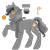 Size: 2256x2262 | Tagged: safe, artist:floofyhoof, oc, oc only, oc:winston barley, earth pony, pony, clothes, high res, male, monocle, scarf, simple background, solo, transparent background