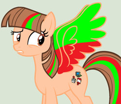 Size: 1220x1050 | Tagged: safe, artist:twidashfan1234, oc, oc only, oc:firefly solstice, pegasus, pony, 1000 hours in ms paint, female, mare, simple background