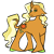 Size: 1063x1063 | Tagged: safe, artist:lieutenantcactus, sunflower spectacle, pony, unicorn, g4, female, leonine tail, mare, simple background, standing, transparent background