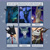 Size: 3150x3150 | Tagged: safe, artist:chrystal_company, discord, nightmare moon, queen chrysalis, alicorn, bird, changeling, changeling queen, draconequus, pony, wolf, anthro, g4, ancient magus bride, anime, anthro with ponies, beastars, bust, clothes, crescent moon, crossover, elias ainsworth, ethereal mane, fangs, female, fumikage tokoyami, helmet, high res, legosi (beastars), male, mare, moon, my hero academia, necktie, open mouth, peytral, six fanarts, starry mane
