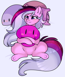 Size: 1869x2217 | Tagged: safe, artist:2pandita, oc, oc only, earth pony, pony, female, mare, pillow, solo