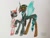 Size: 512x384 | Tagged: safe, artist:白乌鸦之翼, king sombra, queen chrysalis, changeling, pony, unicorn, g4, female, male, mask, ship:chrysombra, shipping, straight, traditional art