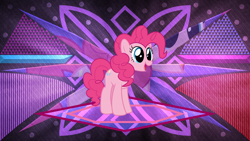 Size: 3840x2160 | Tagged: safe, artist:jhayarr23, artist:laszlvfx, edit, pinkie pie, earth pony, pony, g4, female, high res, solo, wallpaper, wallpaper edit