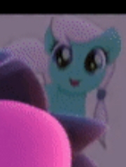 Size: 180x238 | Tagged: safe, screencap, songbird serenade, earth pony, pony, g4, my little pony: the movie, background pony, cropped, happy, looking up, op i can't see shit, unnamed character, unnamed pony