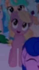 Size: 131x230 | Tagged: safe, screencap, earth pony, pony, g4, my little pony: the movie, background pony, cropped, female, happy, mare, op i can't see shit, unnamed character, unnamed pony