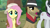 Size: 1920x1080 | Tagged: safe, screencap, biff, fluttershy, withers, earth pony, pegasus, pony, daring doubt, g4, female, henchmen, jungle, male, mare, stallion