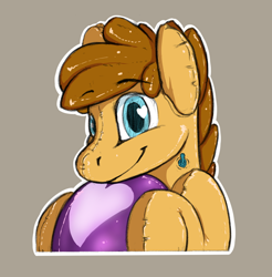 Size: 600x610 | Tagged: safe, artist:desertskyfamily, oc, oc only, oc:talisman, inflatable pony, pony, pooltoy pony, balloon, inflatable, solo, sticker, telegram sticker, that pony sure does love balloons