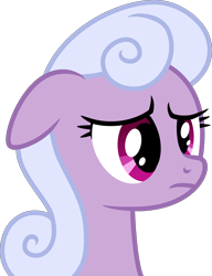 Size: 4000x5199 | Tagged: safe, alternate version, artist:melisareb, lilac links, earth pony, pony, g4, the cutie pox, .svg available, absurd resolution, bust, female, inkscape, lidded eyes, mare, recolor, sad, simple background, solo, transparent background, vector