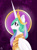 Size: 4000x5401 | Tagged: safe, artist:poecillia-gracilis19, princess celestia, alicorn, pony, g4, armor, bust, female, mare, portrait, solo, warrior, warrior celestia