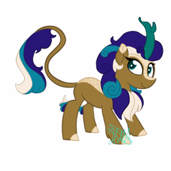 Size: 1280x1280 | Tagged: safe, artist:chelseawest, oc, oc only, oc:sapphire star, kirin, female, simple background, solo, transparent background