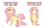 Size: 1300x806 | Tagged: safe, artist:evehly, fluttershy, pegasus, pony, g4, :i, beady eyes, belly, big belly, chest fluff, colored wings, colored wingtips, cute, female, funny, looking at you, mare, multiple angles, preggoshy, pregnant, profile, shyabetes, simple background, smiling, solo, standing, text, two toned wings, white background, wide load, wing fluff, wings, •-•