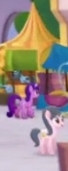 Size: 68x171 | Tagged: safe, screencap, laced hearts, earth pony, pony, unicorn, g4, my little pony: the movie, background pony, canterlot, cropped, female, happy, mare, op i can't see shit, picture for breezies, unnamed character, unnamed pony