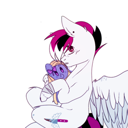 Size: 768x768 | Tagged: artist needed, safe, oc, oc only, oc:razorwing, pegasus, pony, cute, plushie, solo
