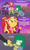 Size: 3000x5062 | Tagged: safe, edit, edited screencap, screencap, sci-twi, sunset shimmer, twilight sparkle, wallflower blush, equestria girls, equestria girls specials, g4, my little pony equestria girls: better together, my little pony equestria girls: forgotten friendship, blushing, canterlot high, caption, comic, easily forgiven, eyes closed, headband, image macro, meta, pickup truck, ponied up, pony ears, sad, screencap comic, sitting, smiling, text, wings