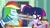 Size: 1280x720 | Tagged: safe, edit, edited screencap, screencap, rainbow dash, sci-twi, twilight sparkle, equestria girls, g4, my little pony equestria girls: better together, the last day of school, abuse, bully, bullying, caption, glasses, hate, image macro, mean, out of character, rainbow douche, scared, text, twilybuse, yelling