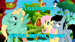 Size: 1920x1080 | Tagged: safe, artist:egstudios93, fluttershy, zephyr breeze, oc, g4, title card