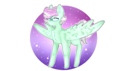 Size: 2560x1440 | Tagged: safe, artist:shinningblossom12, oc, oc only, pegasus, pony, chest fluff, glasses, male, pegasus oc, simple background, solo, speedpaint available, stallion, transparent background, wings