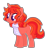 Size: 1024x1069 | Tagged: safe, artist:yourrdazzle, pony, unicorn, base used, clothes, female, magical lesbian spawn, mare, offspring, parent:applejack, parent:twilight sparkle, parents:twijack, scarf, simple background, solo, transparent background