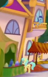 Size: 190x302 | Tagged: safe, screencap, earth pony, pony, g4, my little pony: the movie, background pony, booth, canterlot, cropped, female, mare, op i can't see shit, unnamed character, unnamed pony