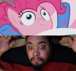 Size: 1152x1080 | Tagged: safe, artist:keeneye47, pinkie pie, human, g4, star trek, wide eyes