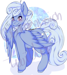 Size: 1240x1389 | Tagged: safe, artist:miphassl, oc, oc only, oc:comfy pillow, pegasus, pony, commission, solo