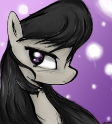 Size: 800x883 | Tagged: safe, artist:peperoger, octavia melody, earth pony, pony, bust, female, mare, solo