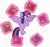 Size: 8000x7520 | Tagged: safe, artist:fruft, artist:yanoda, twilight sparkle, alicorn, pony, g4, shadow play, .svg available, absurd resolution, book, cute, cutie mark, female, flying, levitation, magic, mare, open mouth, simple background, solo, telekinesis, that pony sure does love books, transparent background, twiabetes, twilight sparkle (alicorn), vector