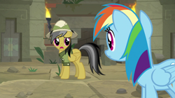 Size: 1920x1080 | Tagged: safe, screencap, daring do, rainbow dash, daring doubt, g4