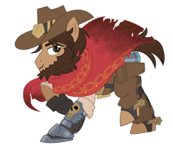 Size: 2603x2250 | Tagged: safe, pony, crossover, high res, overwatch, ponified, simple background, solo, transparent background, vector