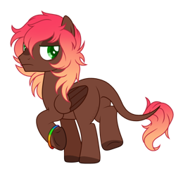 Size: 1024x1024 | Tagged: safe, artist:rerorir, artist:tears2shed, oc, oc only, pegasus, pony, base used, bracelet, butt, jewelry, leonine tail, looking back, male, plot, simple background, solo, stallion, transparent background, two toned wings, wings