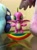 Size: 1280x1707 | Tagged: safe, artist:starponys87, mochaccino, rare find, spike, dragon, g4, collectible, collection, figure, figurine, happy meal, mcdonald's, mcdonald's happy meal toys, merchandise, mexican, mexico, toy, winged spike, wings