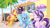 Size: 3840x2160 | Tagged: safe, artist:dstears, fizzlepop berrytwist, grubber, starlight glimmer, sunset shimmer, tempest shadow, trixie, hedgehog, pony, unicorn, g4, my little pony: the movie, 4k, broken horn, bunset shimmer, butt, counterparts, cute, cutie mark, daaaaaaaaaaaw, diatrixes, female, food, food truck, glimmerbetes, grin, happy, high res, horn, ice cream, ice cream truck, licking, licking lips, magic, magical trio, male, mare, palm tree, plot, reformed unicorn meeting, sharing, shimmerbetes, smiling, sweet dreams fuel, telekinesis, tempestbetes, tongue out, tree, truck, twilight's counterparts, wallpaper, wholesome