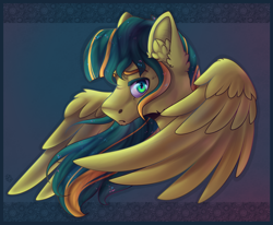 Size: 2424x2000 | Tagged: safe, artist:leawarriors, oc, oc only, pegasus, pony, artfight 2020, female, high res, mare, solo, wings