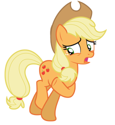 Size: 6671x7250 | Tagged: safe, artist:estories, applejack, earth pony, pony, g4, absurd resolution, female, simple background, solo, transparent background, vector