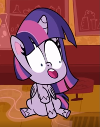 Size: 469x596 | Tagged: safe, screencap, twilight sparkle, alicorn, pony, all that jitters, g4.5, my little pony: pony life, cropped, female, great moments in animation, mare, smear frame, solo, twilight sparkle (alicorn)