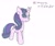 Size: 1119x943 | Tagged: safe, artist:cmara, starlight glimmer, pony, unicorn, g4, female, mare, simple background, solo, traditional art, walking, white background