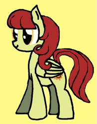 Size: 509x654 | Tagged: safe, artist:78az1, oc, oc only, oc:sunny meadows, pegasus, pony, fanfic:the keepers of discord, fanfic art, female, mare, pegasus oc, solo, wings