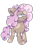 Size: 1280x1707 | Tagged: safe, artist:phishinaroundthesun, oc, oc only, oc:cotton swirl, earth pony, pony, cartoony, foal, nonbinary, simple background, solo, transparent background