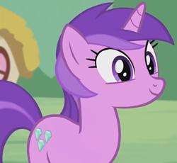 Size: 1626x1495 | Tagged: safe, screencap, amethyst star, sparkler, pony, unicorn, g4, slice of life (episode), awwmethyst star, cropped, cute, excited, female, happy, mare, reaction image, solo