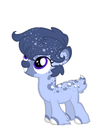 Size: 900x1200 | Tagged: safe, artist:intfighter, oc, oc only, earth pony, pony, earth pony oc, ethereal mane, hoof fluff, looking up, simple background, smiling, solo, starry mane, transparent background