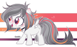 Size: 3735x2285 | Tagged: safe, artist:mint-light, oc, oc only, pegasus, pony, choker, commission, ear piercing, eyelashes, high res, open mouth, pegasus oc, piercing, simple background, smiling, solo, transparent background, wings, ych result
