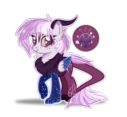 Size: 760x702 | Tagged: safe, artist:6-fingers-lover, oc, oc only, oc:noah vortex, hybrid, female, interspecies offspring, offspring, parent:discord, parent:twilight sparkle, parents:discolight, simple background, solo, transparent background