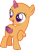 Size: 733x1043 | Tagged: safe, artist:pegasski, oc, oc only, alicorn, pony, forever filly, g4, my little pony: friendship is magic, alicorn oc, bald, base, bedroom eyes, eyelashes, female, filly, horn, looking back, raised hoof, simple background, smiling, solo, transparent background, two toned wings, wings