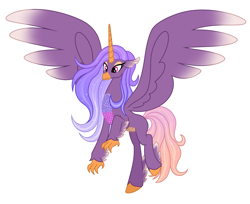 Size: 3615x2956 | Tagged: safe, artist:rioshi, artist:starshade, oc, oc only, oc:jade tarino, hippogriff, g4, cute, female, high res, simple background, solo, starry eyes, white background, wingding eyes