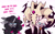 Size: 2550x1574 | Tagged: safe, artist:hoshmyposhes, fhtng th§ ¿nsp§kbl, oleander (tfh), pom (tfh), pony, sheep, unicorn, them's fightin' herds, adorable distress, behaving like a dog, community related, cute, fred, funny, heart, oleander is not amused, pom is not amused, simple background, this is the end, trio, white background