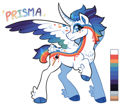 Size: 930x796 | Tagged: safe, artist:lastnight-light, oc, oc only, oc:prisma, alicorn, pony, female, mare, simple background, solo, transparent background, two toned wings, wings