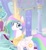 Size: 1046x1125 | Tagged: safe, artist:sunflowernextgen, princess celestia, pony, g4, alternate hairstyle, female, magic, solo